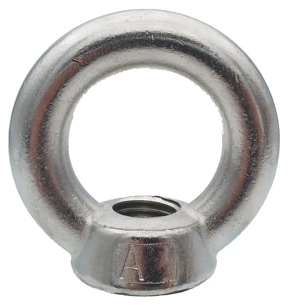 25 Ecrous à Oeil M10 mm en Inox A2 D-Work pour Levage et Fixation Forte