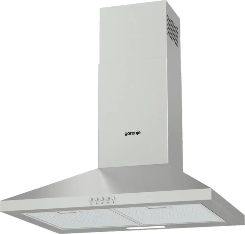 A Gorenje range hood is shown against a white background.
