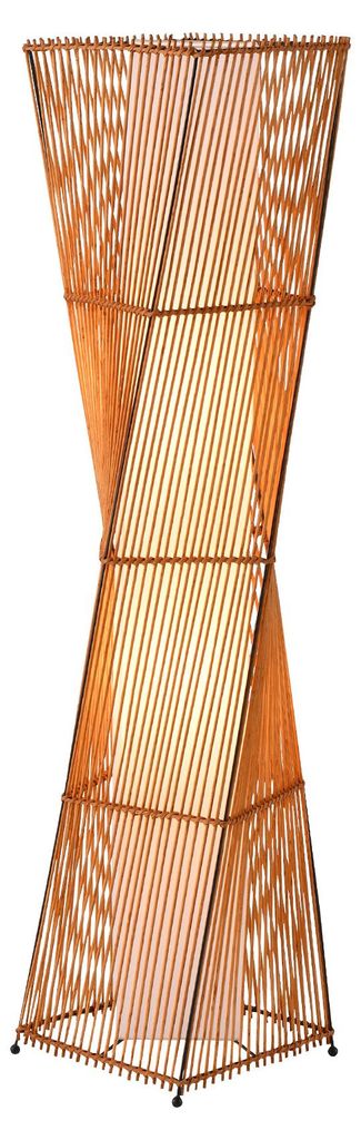 Stehleuchte SKOV 35055 Ø26CM 2 flammig, E27 Bambus, Rattan Produktbild 