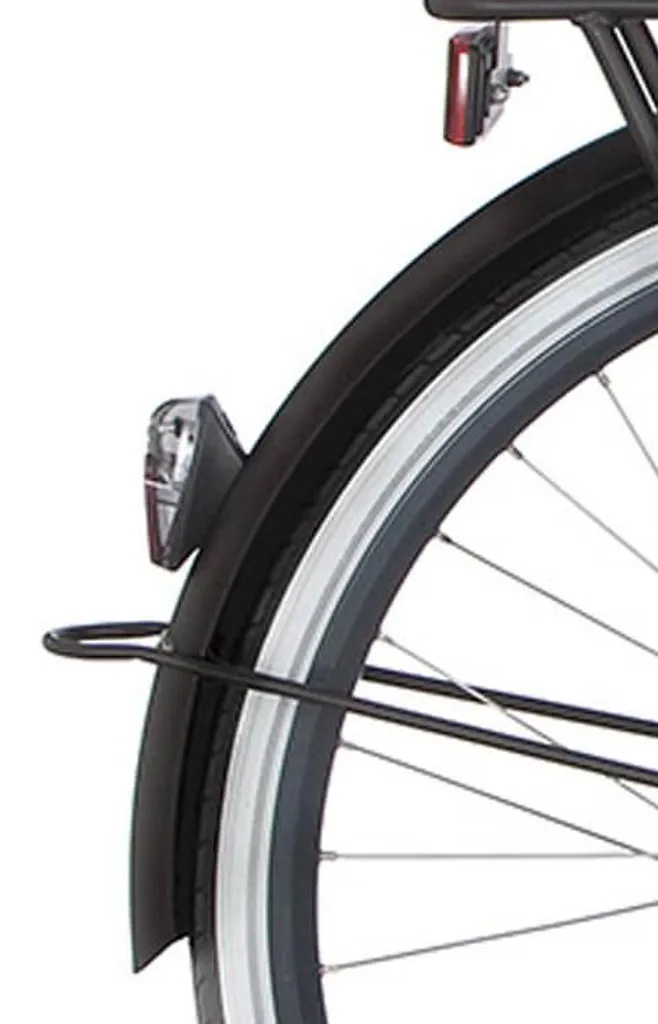 Garde-boue de vélo 28 pouces arrière Cortina Roots marron expresso mat