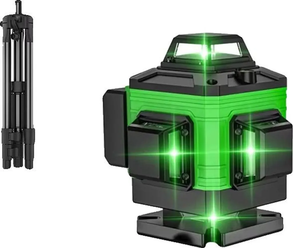 Niveau laser rotatif 360 degrés à faisceau vert haute visibilité 2026
