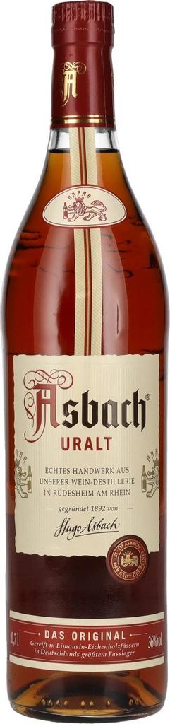 Eau-de-vie de vin Asbach Uralt de Rüdesheim sur le Rhin | Image du produit 