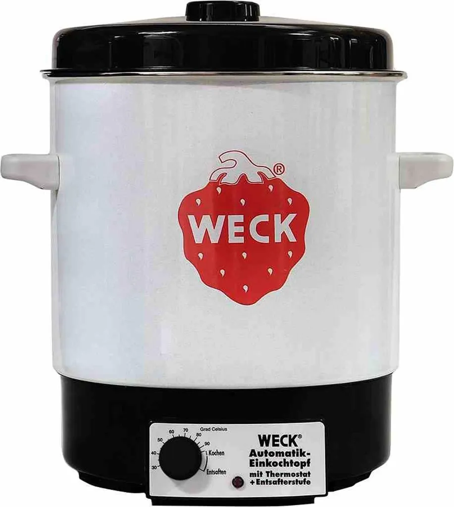 Cuve à stériliser WECK émaillée 29 litres Ø35cm haute capacité
