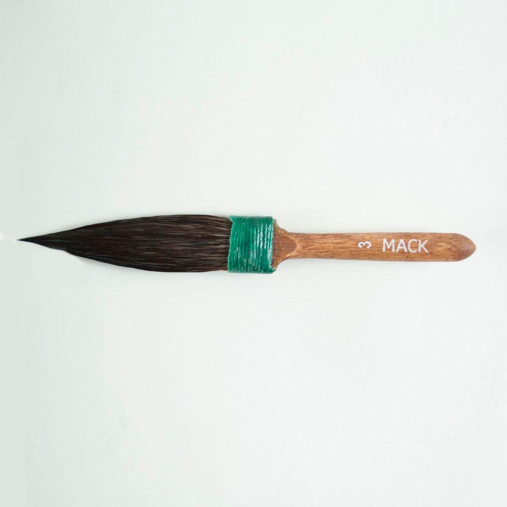 Mack Linierpinsel Gr.2 Serie 30 Grün Squirrel Hair Dagger Stripers Brush