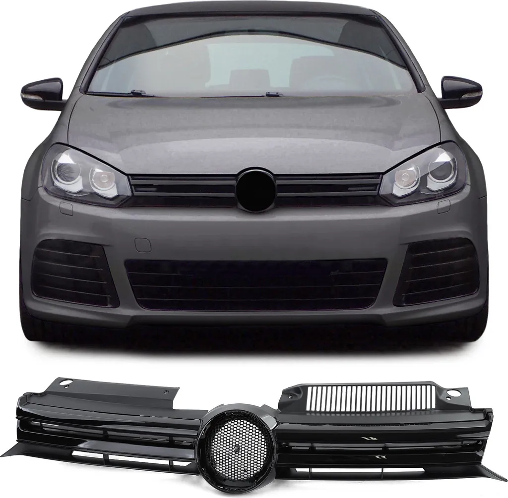 Rénovez votre VW Golf 6 avec cette Calandre Sport Noire Brillante