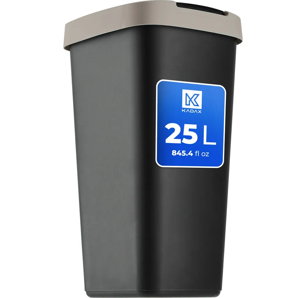 Poubelle de tri sélectif 25L KADAX - Collecteur de déchets écologique