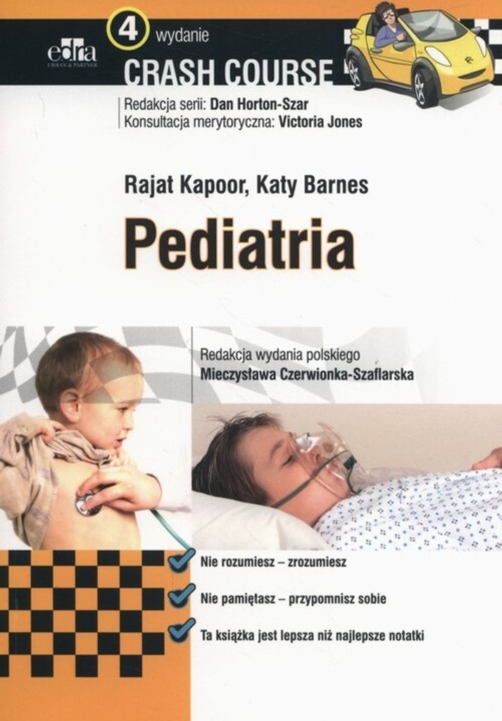 Crash Course Pediatria - Rajat Kapoor, Katy Barnes (Buch auf Polnisch)