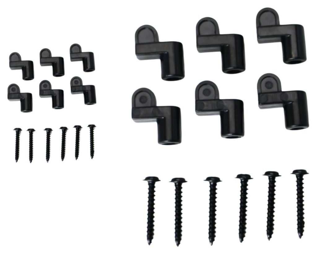INF Raamhor Bevestigingsclips 12-pack – ABS clips met Productafbeelding 