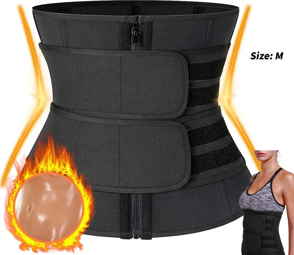 Waist Trainer Effetto Sauna - Cintura Dimagrante Neoprene Sport M