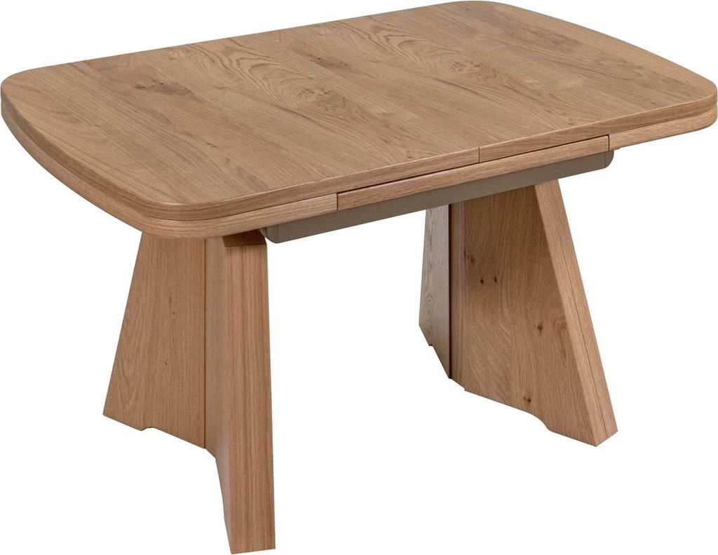 Couchtisch höhenverstellbar und ausziehbar Callida 90x54x65 Wildeiche