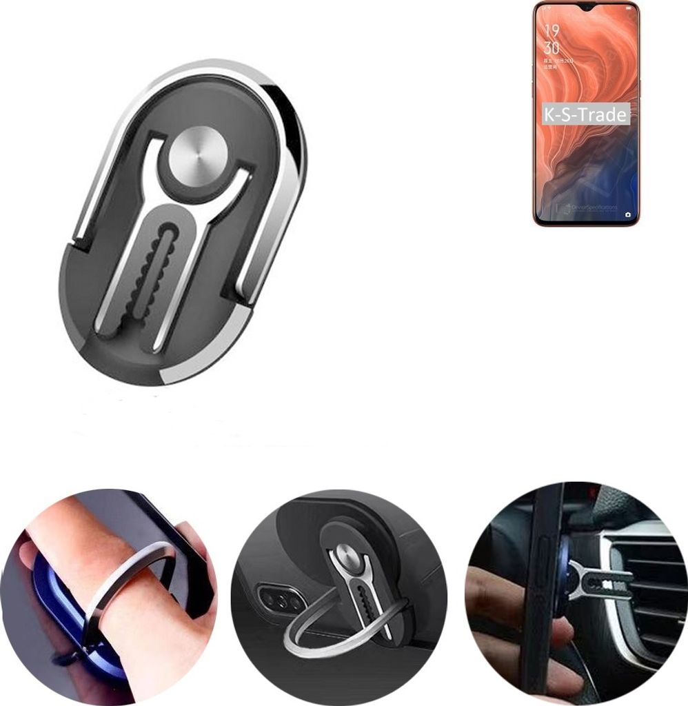 K-S-Trade 3in1 Smartphone-Ring Handy-Ring kompatibel mit Produktbild 