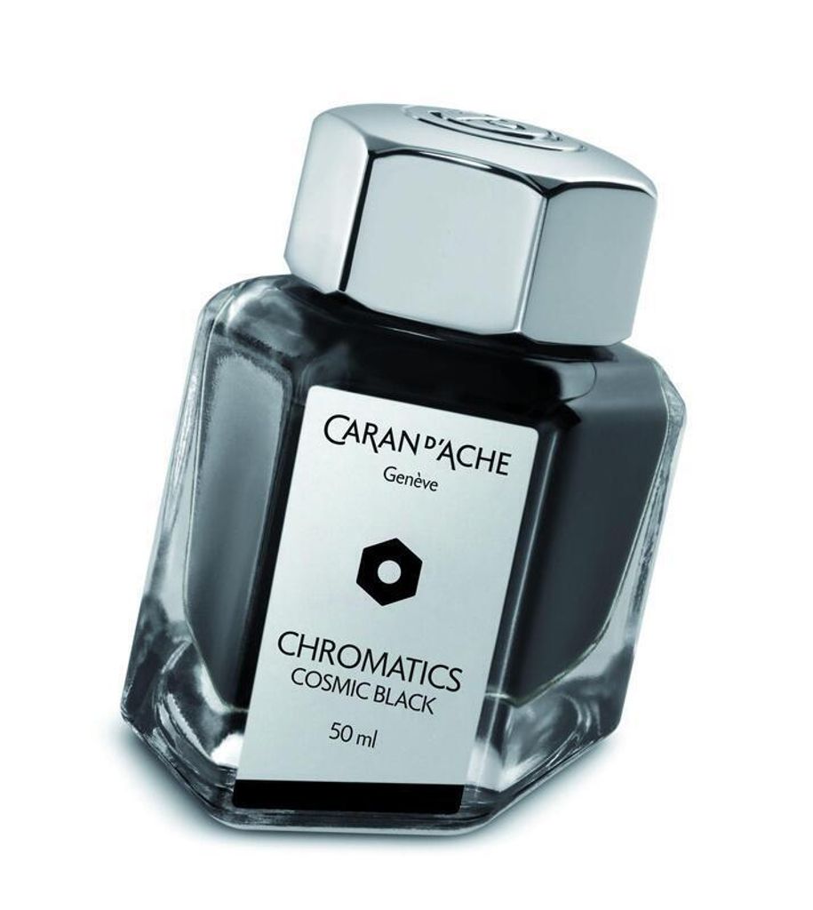 Caran d-Ache CHROMATICS, Schwarz, Schwarz, Silber, Transparent, Füllfederhalter, 1 Stück(e)