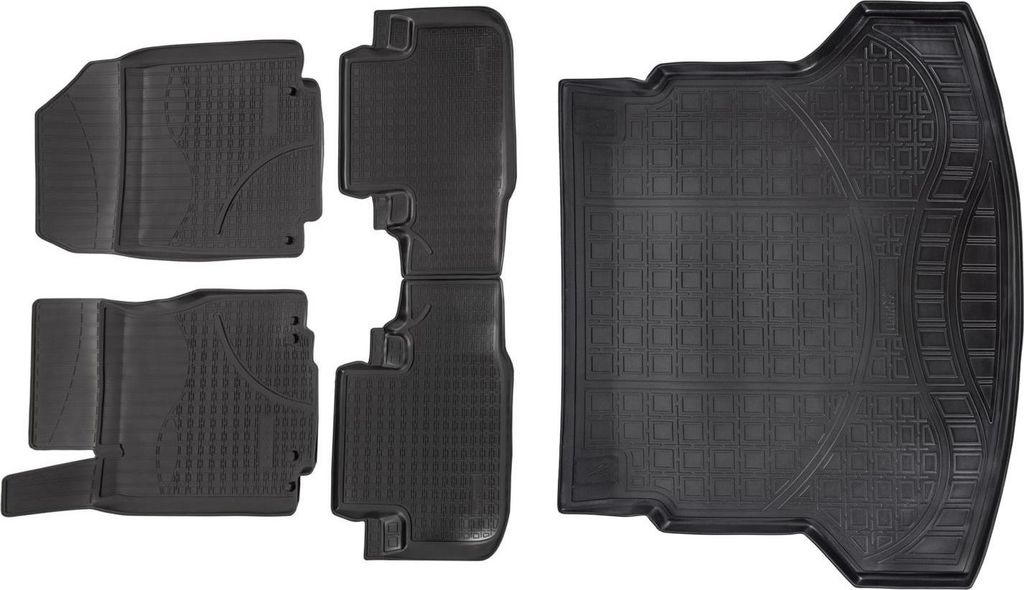 3D Tapis en caoutchouc pour Honda CR-V 2012-2017 et bac de Image du produit 