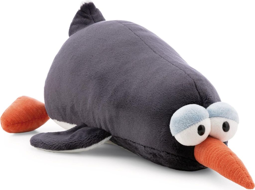 NICI Kuscheltier Pinguin Jorge Thunder 45cm - grau - Weiches NICI Plüschtier – niedliches Stofftier zum Kuscheln & Spielen – tolle Geschenkide...