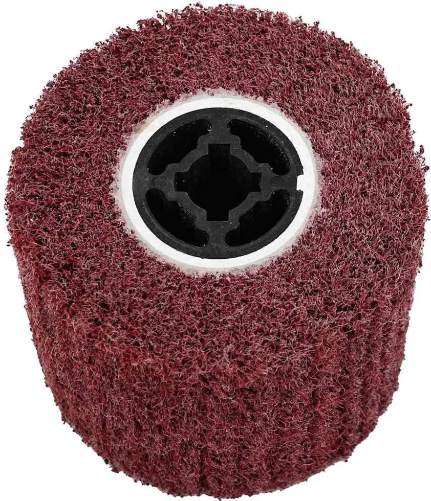 Rouleaux abrasifs 12x12x10 cm haute densité à structure rouge