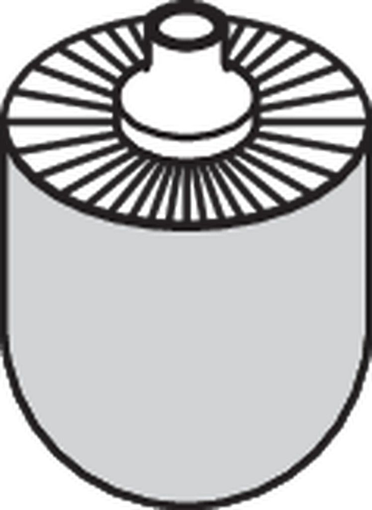 HEWI WC-Bürstenkopf, 1 Stück, f. Ser 477, 801, 802 und 805 Produktbild 