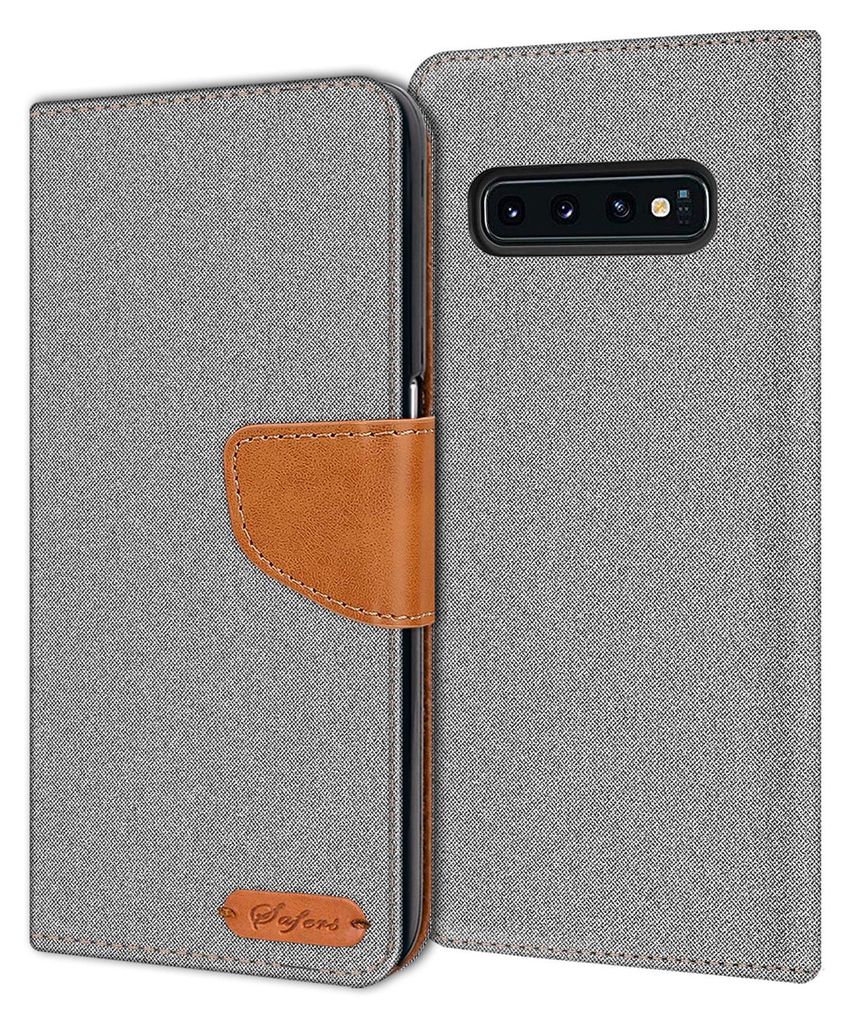 Handy Hülle Samsung Galaxy S10 Tasche Wallet Flip Case Produktbild 
