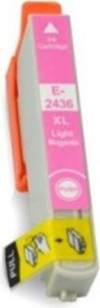 Druckerpatrone kompatibel mit Epson T2426 / T2436 / T24 XL light-magenta für Expression Photo XP-55, 750, 760, 850, 860, 950, 960, 970