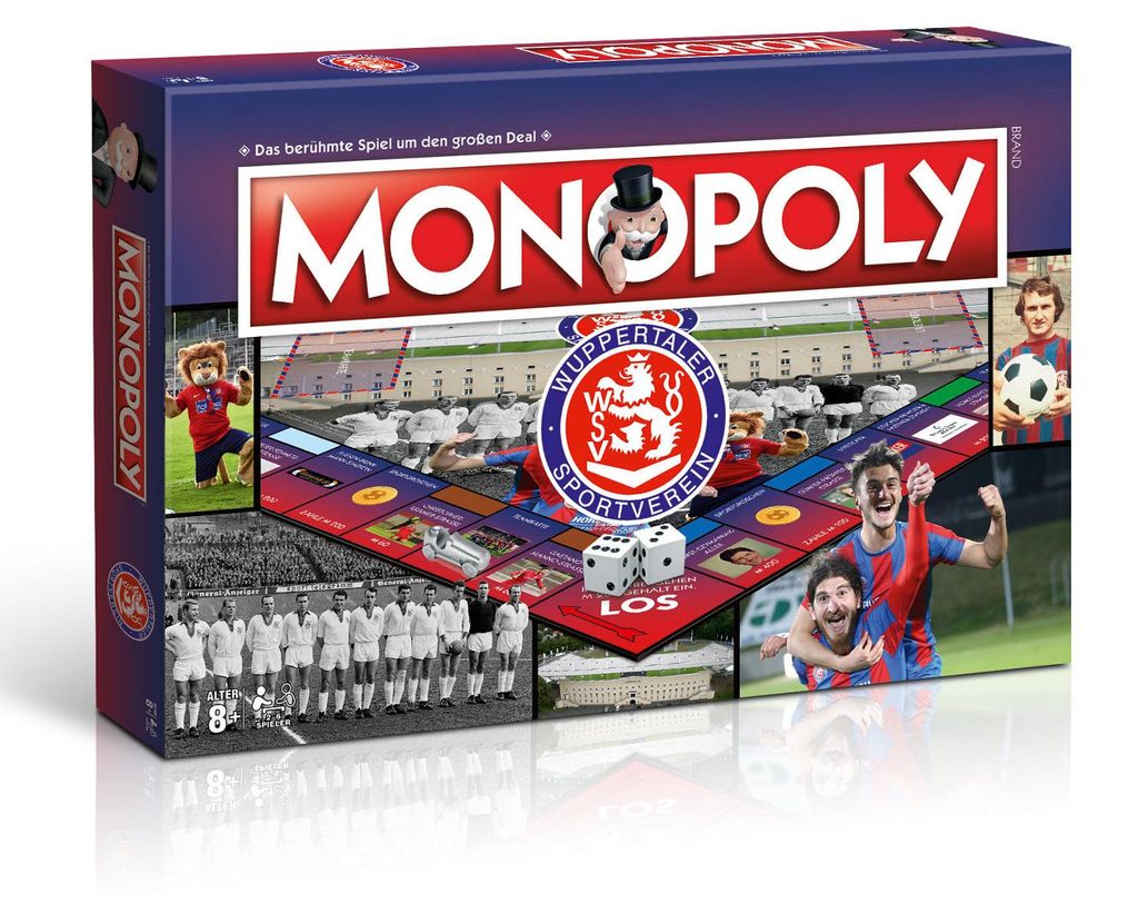 Monopoly Wuppertaler SV WSV Fußball Spiel Produktbild 