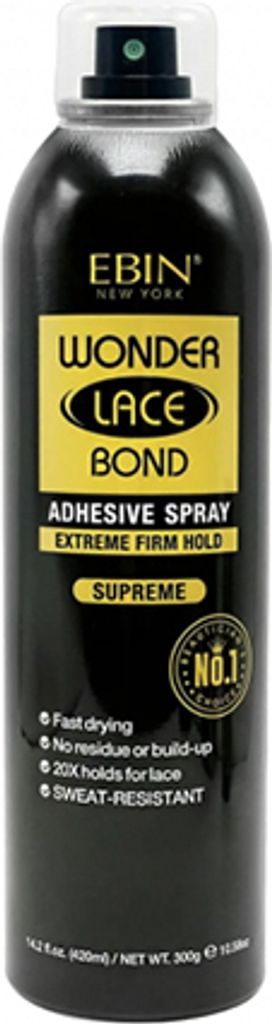 Ebin Wonder Lace Bond Wig Adhesive Spray Supreme 420ml Zdjęcie produktu 