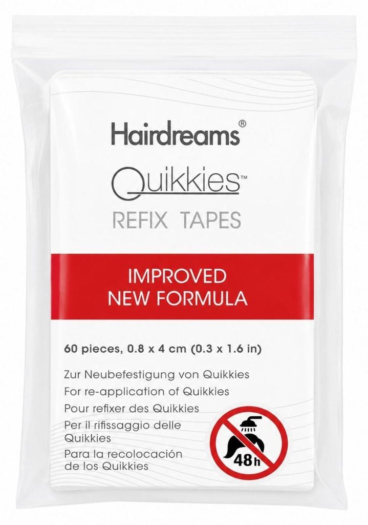 Hairdreams 60 Quikkies refix tapes (neue Formel) Produktbild 