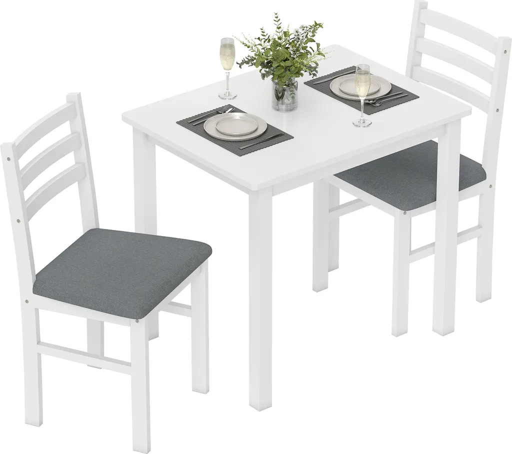 Table de Repas Stable en Bois Blanc - Finis les Meubles de Cuisine Fragiles