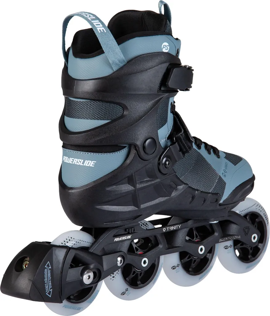Roller Confortable sans Douleur Powerslide Phuzion Argon 90 Gris 39