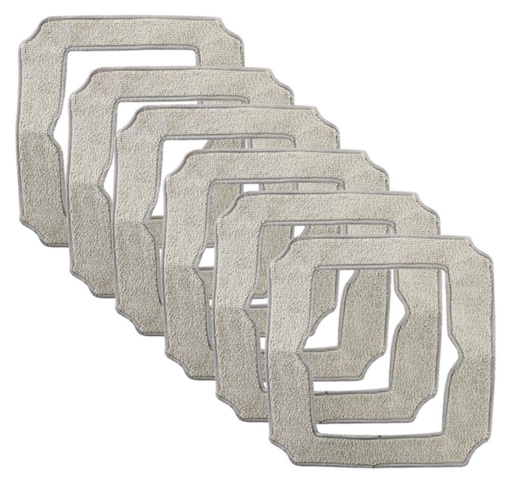 INF 6er Pack Wischtücher für Winbot Grau Produktbild 