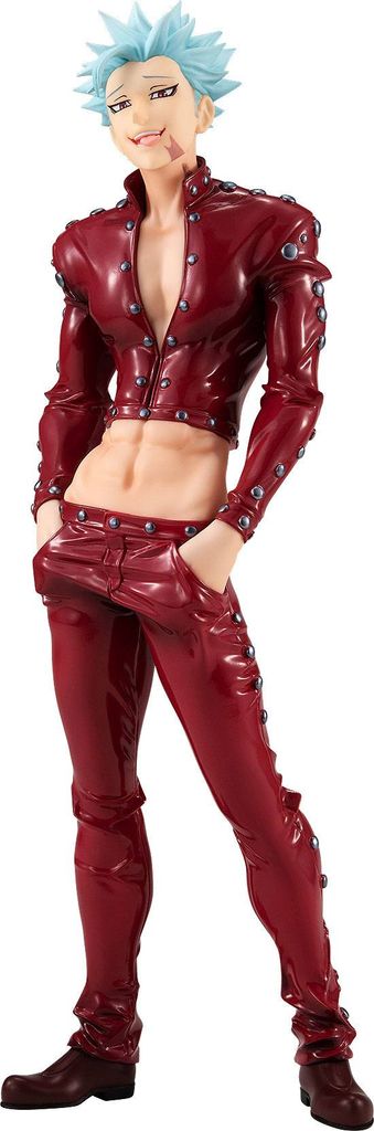 A full-body shot of a Ban figurine from The Seven Deadly Sins.