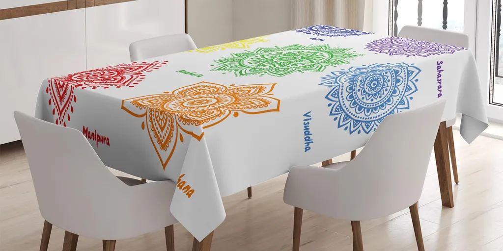 Tovaglia per Ristorazione e Casa ABAKUHAUS - Mandala 140x200cm