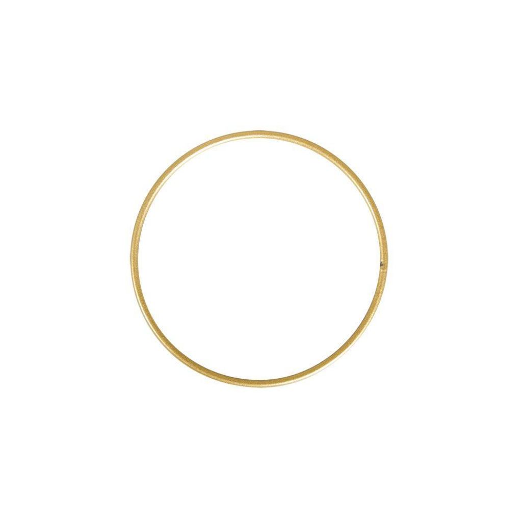 Metallringe beschichtet, 10cm ø, gold Produktbild 