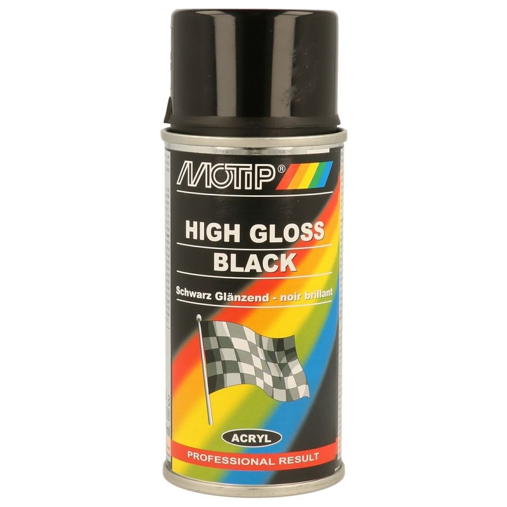 Motip Auto schwarz glänzend 150ml 00105 - Anzahl: 1x
