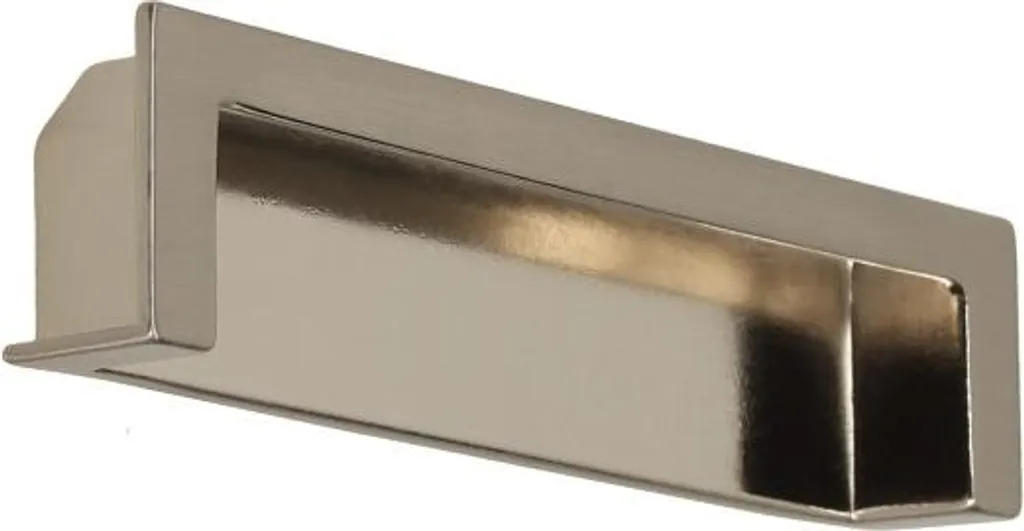Maniglia Esclusiva UN50 128mm Nichel Spazzolato | Finitura di Lusso