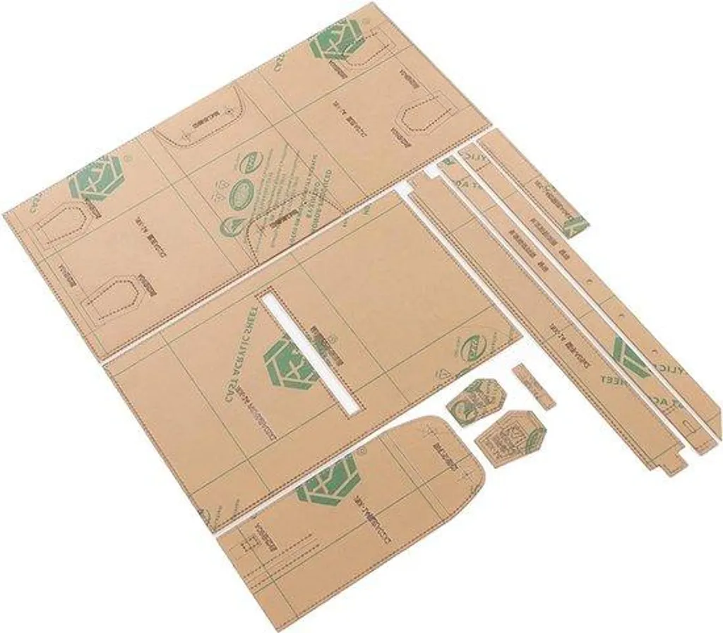 Kit DIY tampons acrylique motif sac pour personnaliser vos cuirs faits main
