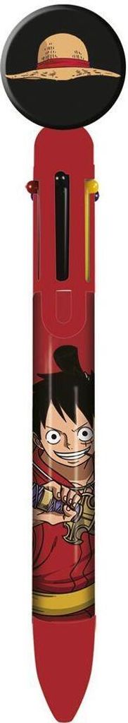 One Piece - Mehrfarbiger Stift "Wano" PM8356 (Einheitsgröße) (Rot/Schwarz)