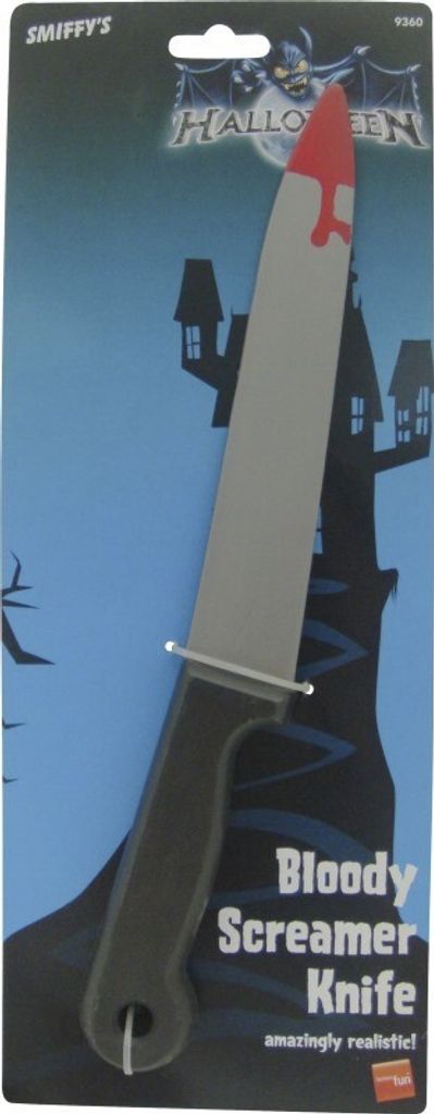 Messer mit Blutflecken Blutiges Messer Blutmesser Produktbild 