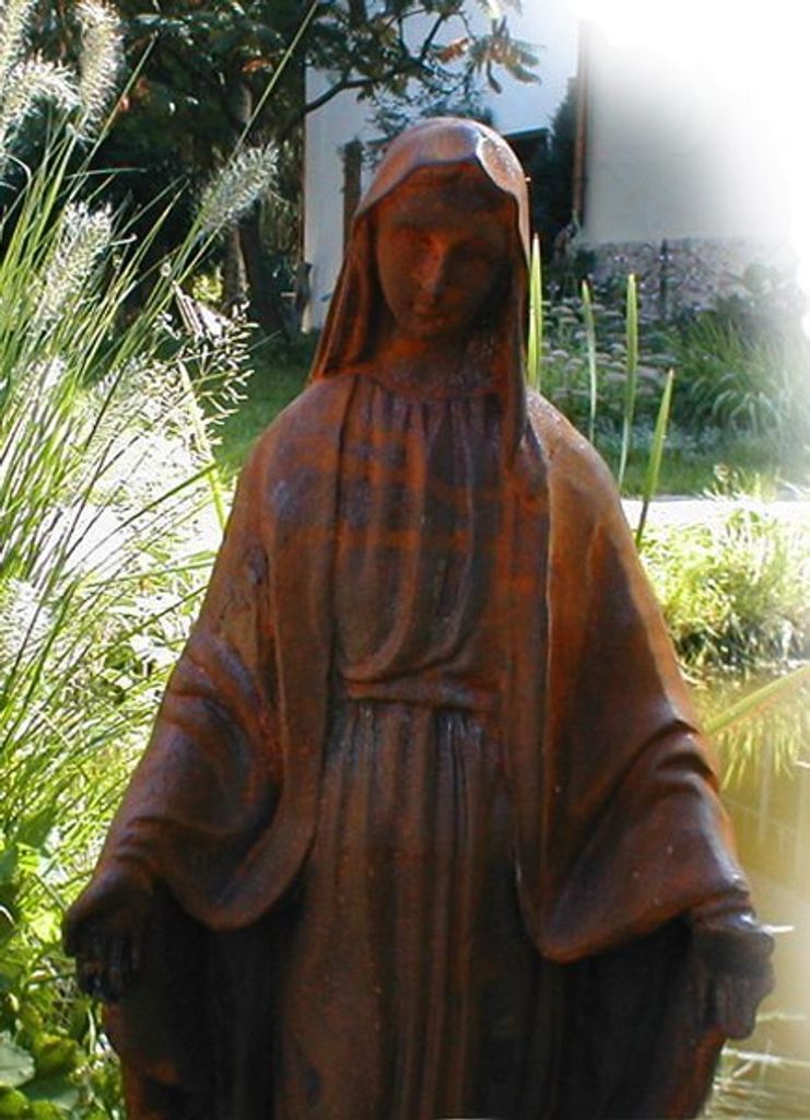 Madonna d`Avignon, Marienfigur Maria Heiligenfiguren, Devotionalien Grabschmuck