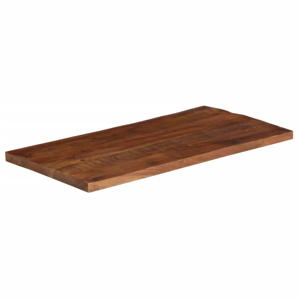 SYFAX™ Piano Tavolo 100x50x2,5 cm Rettangolare in Massello di Recupero