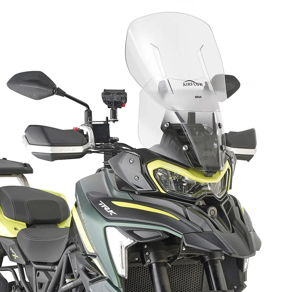 Finies les Turbulences avec le Pare-brise GIVI Airflow Réglable Moto