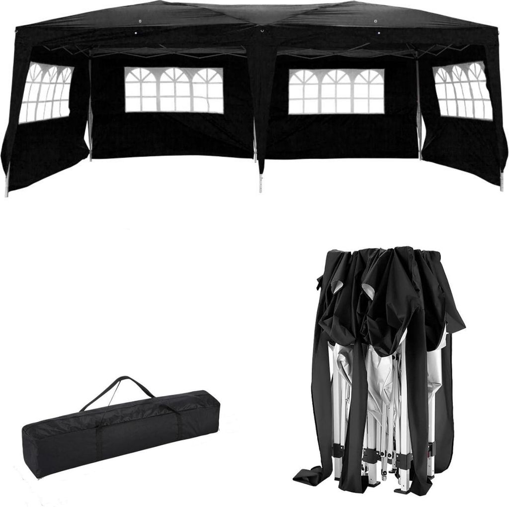 FCH Pavillon 3x6m, chapiteau pliable tente de jardin Image du produit 