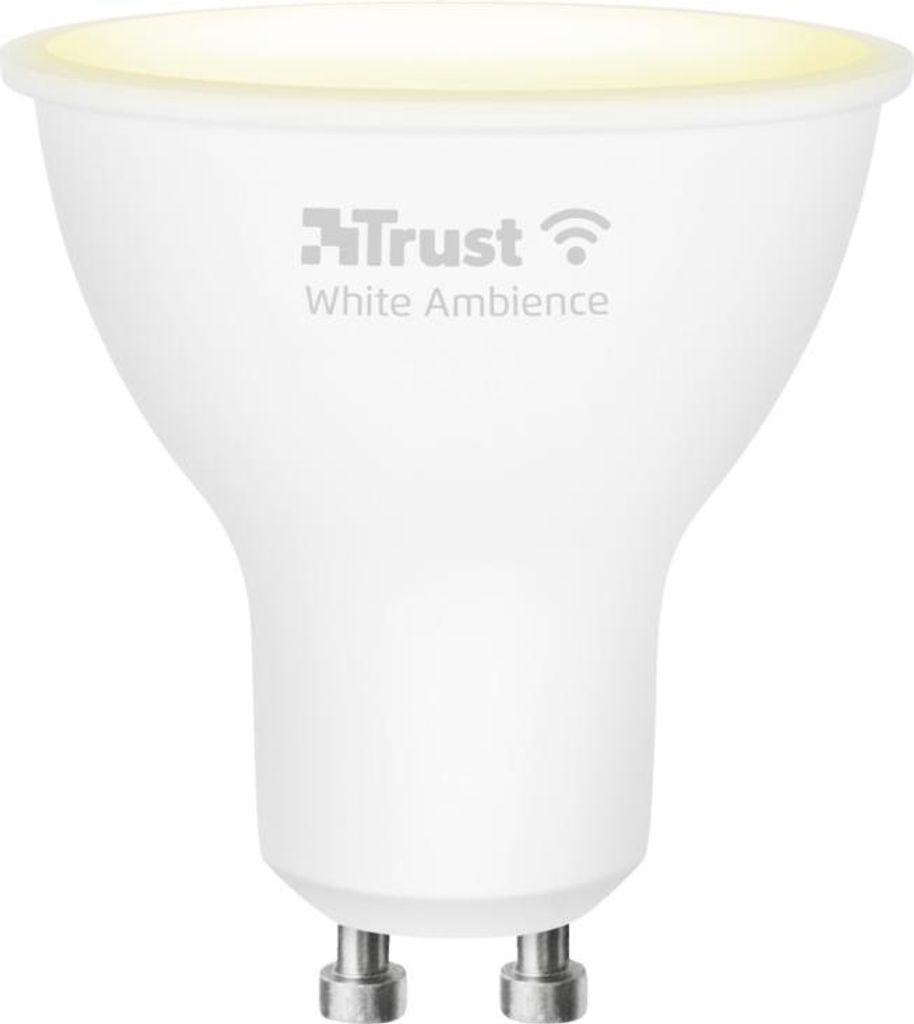 Trust 71283, Intelligentes Leuchtmittel, WLAN, Weiß, LED, GU10, Punkt