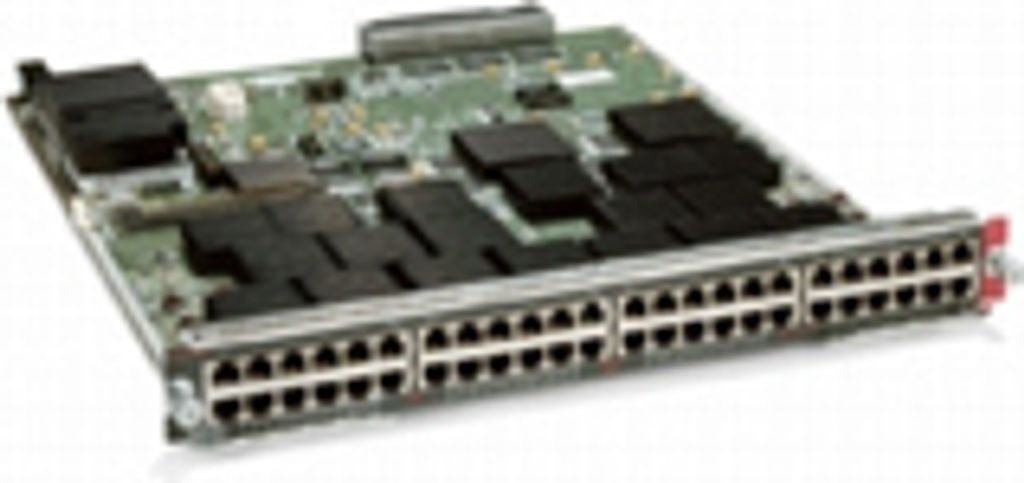 Cisco Module 48p 10/100/1000 Ethernet for Catalyst 6500, 1 Gbit/Sek, Ethernet/Fast Ethernet/Gigabit Ethernet, Ethernet 10Base-T/100Base-TX/1000Base...