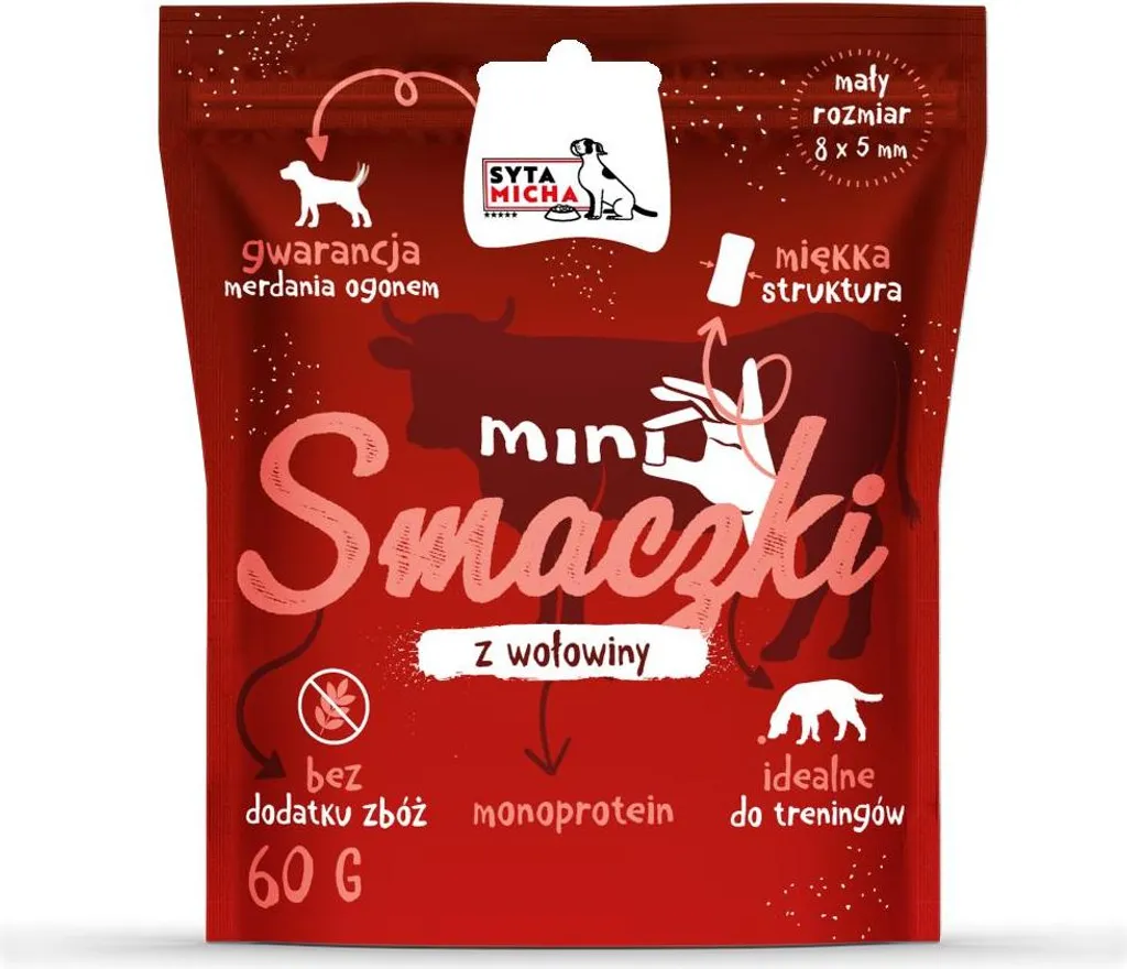 Friandises pour chiens au bœuf sans céréales - Haute teneur en viande