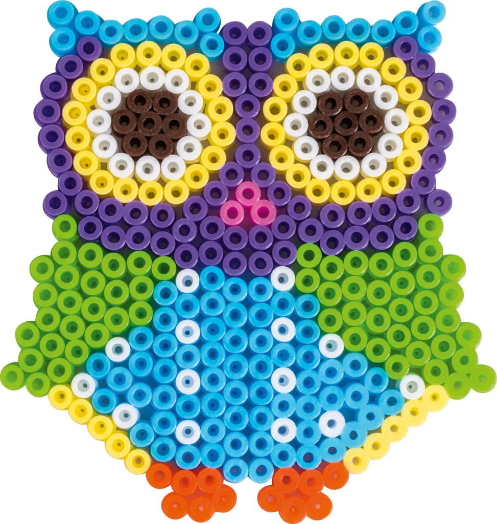 Activité Manuelle Enfant Perles à Repasser Chouette pour Cadeau DIY