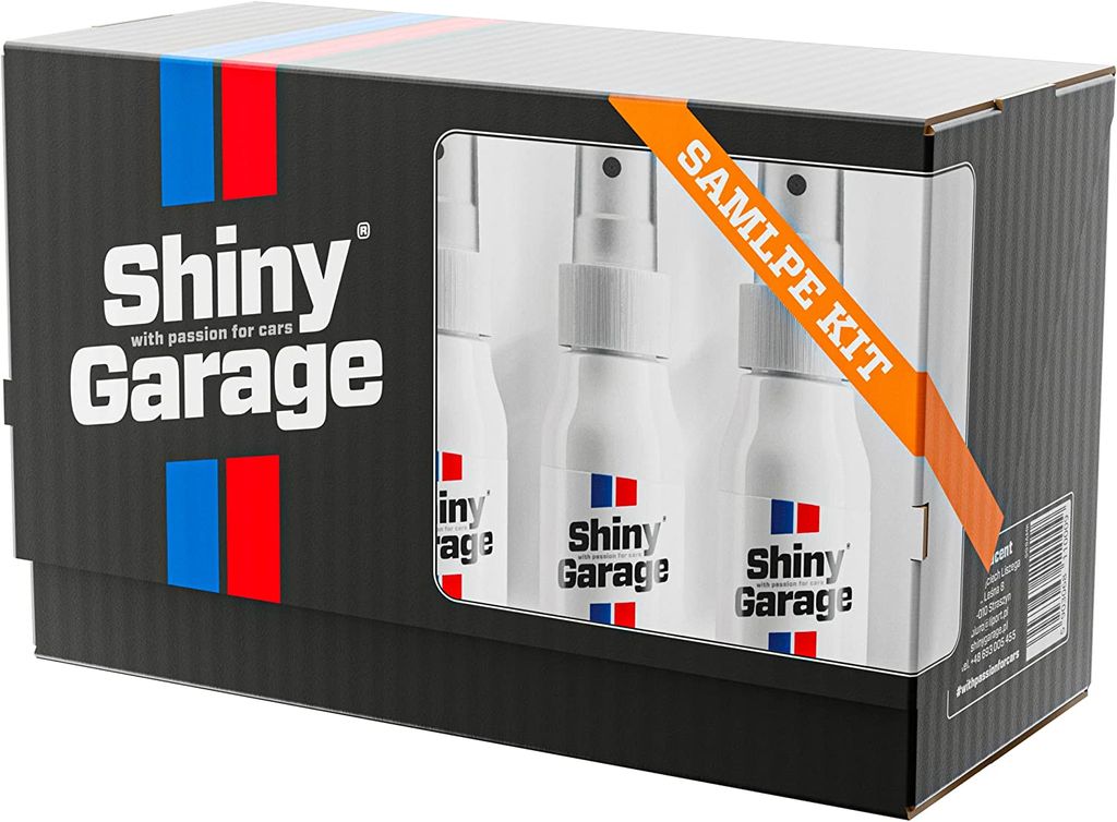 Shiny Garage Auto Reinigungsset “Sample Kit”