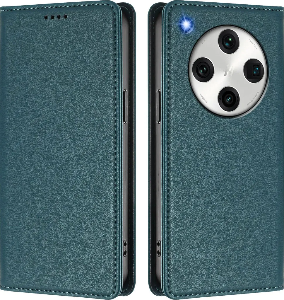Protezione Integrale Oppo Find X8 Pro Verde | Flip Case Shock-Resistant