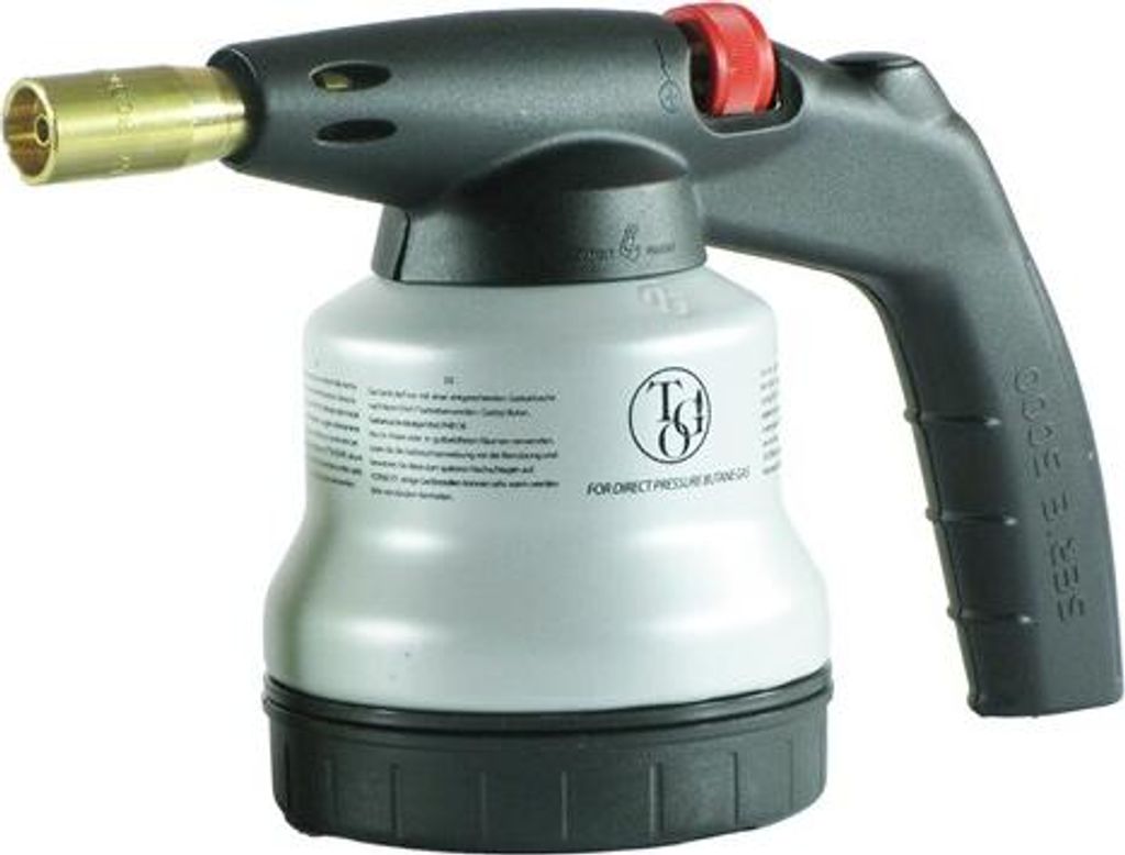 Gaslötlampe ohne Piezo-Zündung