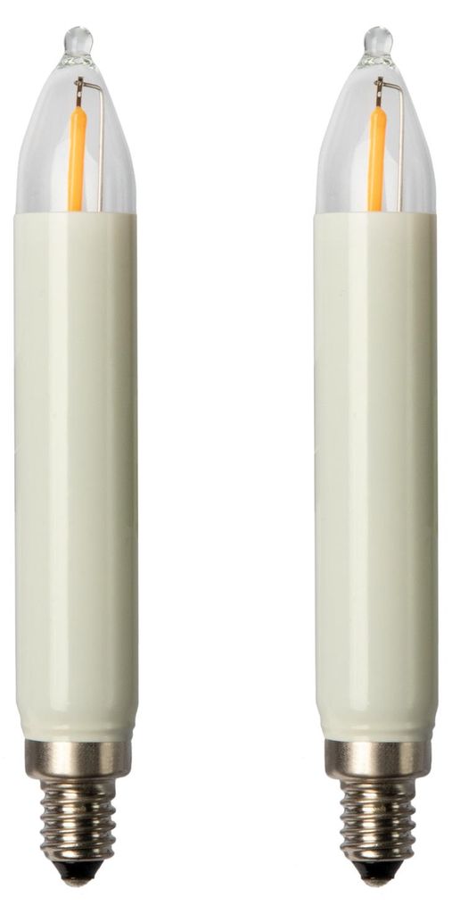 Ersatzkerzen 2 Stk LED-Filament 8V 0,5W E10, 30 Produktbild 