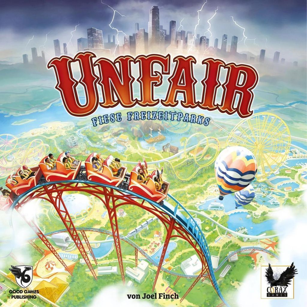 ASMODEE Unfair - Fiese Freizeitparks