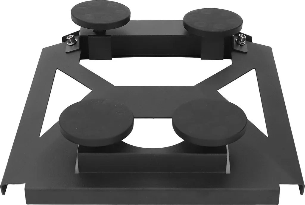 Support Satellite en Acier et Caoutchouc avec Ventouse Camping-Car 45cm